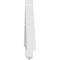 Ekena Millwork Redmond Architectural Grade PVC Gable Bracket, 60"W x 12 1/2"H x 2"D x 6"F, 5/12 Pitch GBP060X13X0206RED00 - alternate 2